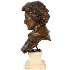 American Bronze Sculpture Bust Percy Shelley 1912 by William Partridge - 4439201