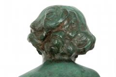 American Bronze Sculpture Fountain Undine 1914 by Edward Berge - 4800589