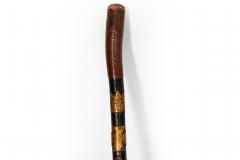 American Carved Folk Art Masonic Walking Stick Cane - 4583910