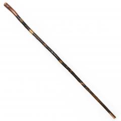 American Carved Folk Art Masonic Walking Stick Cane - 4583912