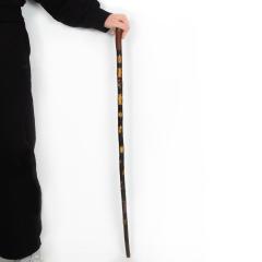 American Carved Folk Art Masonic Walking Stick Cane - 4583913