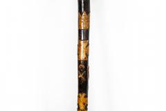 American Carved Folk Art Masonic Walking Stick Cane - 4583915