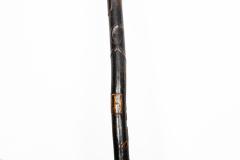 American Carved Folk Art Masonic Walking Stick Cane - 4583918