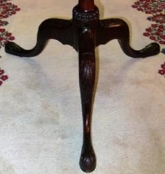American Chinese Chippendale Tripod Tilt Top Table Co of Master Craftsmen - 4128063