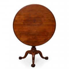 American Chippendale Carved Tilt Top Ball and Claw Tea Table ca 1770 - 4417034