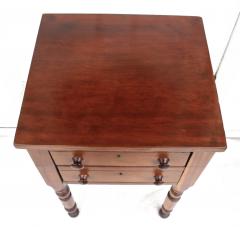 American Classical Baluster Legged Cherrywood Side Table - 1816849