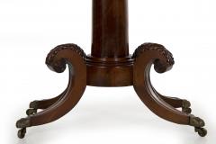 American Classical Birch Card Table circa 1830 50 - 787116