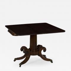 American Classical Birch Card Table circa 1830 50 - 788237