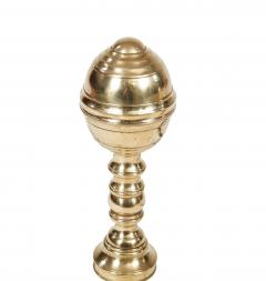 American Classical Brass Andirons - 4485149