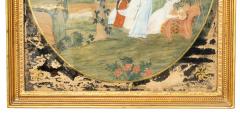 American Classical Schoolgirl Watercolor Of Moses in The Bulrushes  - 4723558