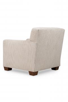 American Contemporary Beige Textured Club Chair - 4171462