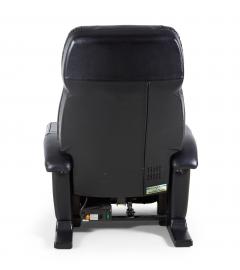 American Contemporary Black Leather Massage Chair - 3171749