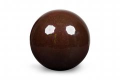 American Contemporary Brown Ceramic Sphere - 4675841