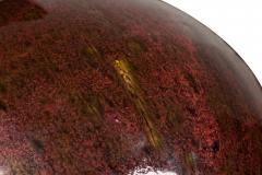 American Contemporary Brown Ceramic Sphere - 4675846