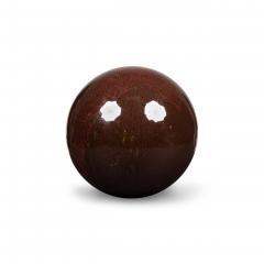 American Contemporary Brown Ceramic Sphere - 4742241