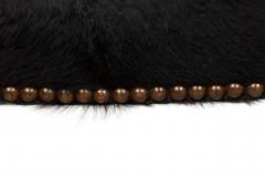 American Contemporary Custom Made Horse Leg Saddle Stool Bench - 4635263
