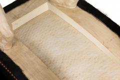 American Contemporary Custom Made Horse Leg Saddle Stool Bench - 4635264