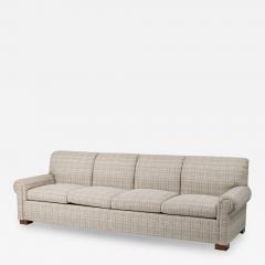American Contemporary Four Seat Sofa With Rolled Arms - 4227213