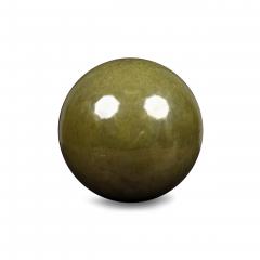 American Contemporary Green Ceramic Sphere - 4742242