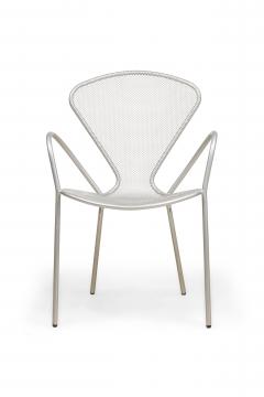 American Contemporary Steel Mesh Stackable Chairs - 4665917