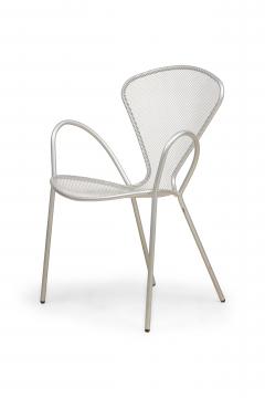 American Contemporary Steel Mesh Stackable Chairs - 4665918