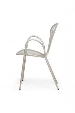 American Contemporary Steel Mesh Stackable Chairs - 4665919