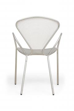 American Contemporary Steel Mesh Stackable Chairs - 4665921