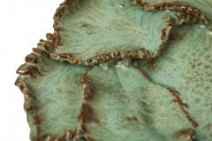 American Contemporary Stoneware Foliated Plate - 4674483