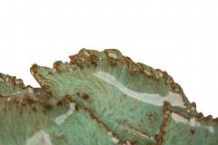 American Contemporary Stoneware Foliated Plate - 4674486