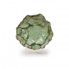 American Contemporary Stoneware Foliated Plate - 4741571