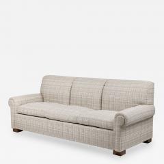 American Contemporary Three Seat Sofa With Rolled Arms - 4227214