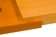 American Contemporary Walnut and Bleached Mahogany Console - 4639488