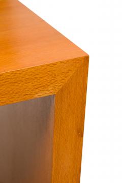 American Contemporary Walnut and Bleached Mahogany Console - 4639491