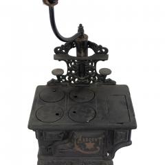 American Country Black Iron Stove Table Lamp - 1380162