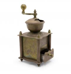 American Country Brass Coffee Grinder - 4670920