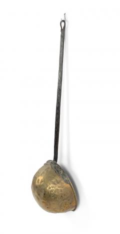 American Country Brass and Iron Ladle - 4321933