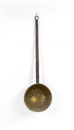 American Country Brass and Iron Ladle - 4321934