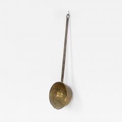 American Country Brass and Iron Ladle - 4332455