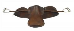 American Country Brown Leather Horse Saddle - 4528970