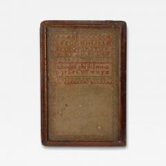 American Country Framed Alphabet Embroidery Sampler - 4279058