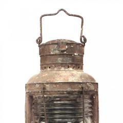 American Country Iron and Glass Ships Lantern - 4666776