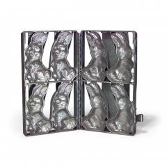 American Country Metal Rabbit Shaped Chocolate Mold - 4741601