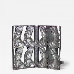 American Country Metal Rabbit Shaped Chocolate Mold - 4741602