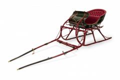 American Country One Horse Albany Cutter Sleigh - 4634015