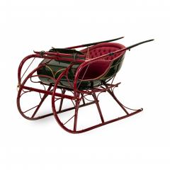 American Country One Horse Albany Cutter Sleigh - 4642171
