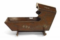 American Country Pine Rocking Cradle - 4658612