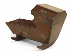 American Country Pine Rocking Cradle - 4658613