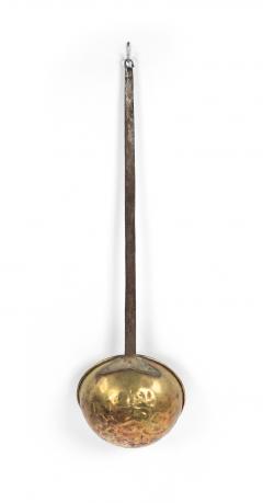 American Country Style Brass and Iron Ladle - 4321915