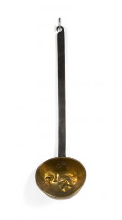 American Country Style Brass and Iron Ladle - 4675469