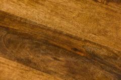 American Country Style Carved Wooden Tray Top Collapsible Table - 4671570